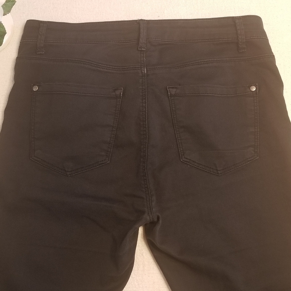 TOPSHOP MOTO Leigh Jeans - Black - Picture 6 of 11